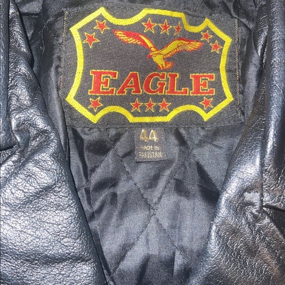 Woman’s L real leather jacket - Picture 3 of 5